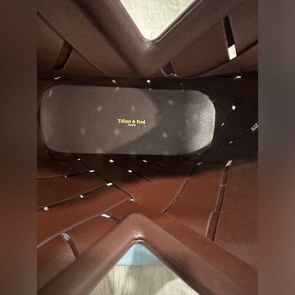 TIFFANY & FRED Smooth & Perforated Leather Bag - Picture 6 of 6